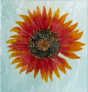 pittura su vetro fiori decori pittura a freddo vetrate dipinte treviso pordenone udine vetrate artistiche dipinte a mano