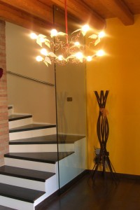 parapetto balaustre in vetro per arredare udine venezia treviso pordenone vetra srl